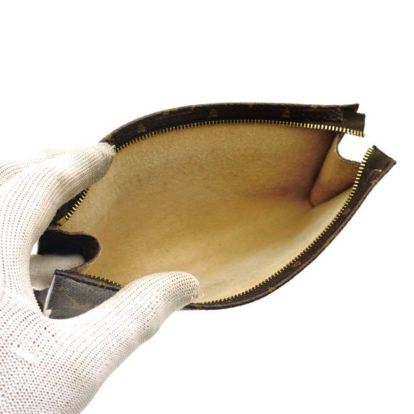 Louis Vuitton Monogram Canvas Leather Toiletry Pouch 20 Travel Bag - Picture 7 of 10